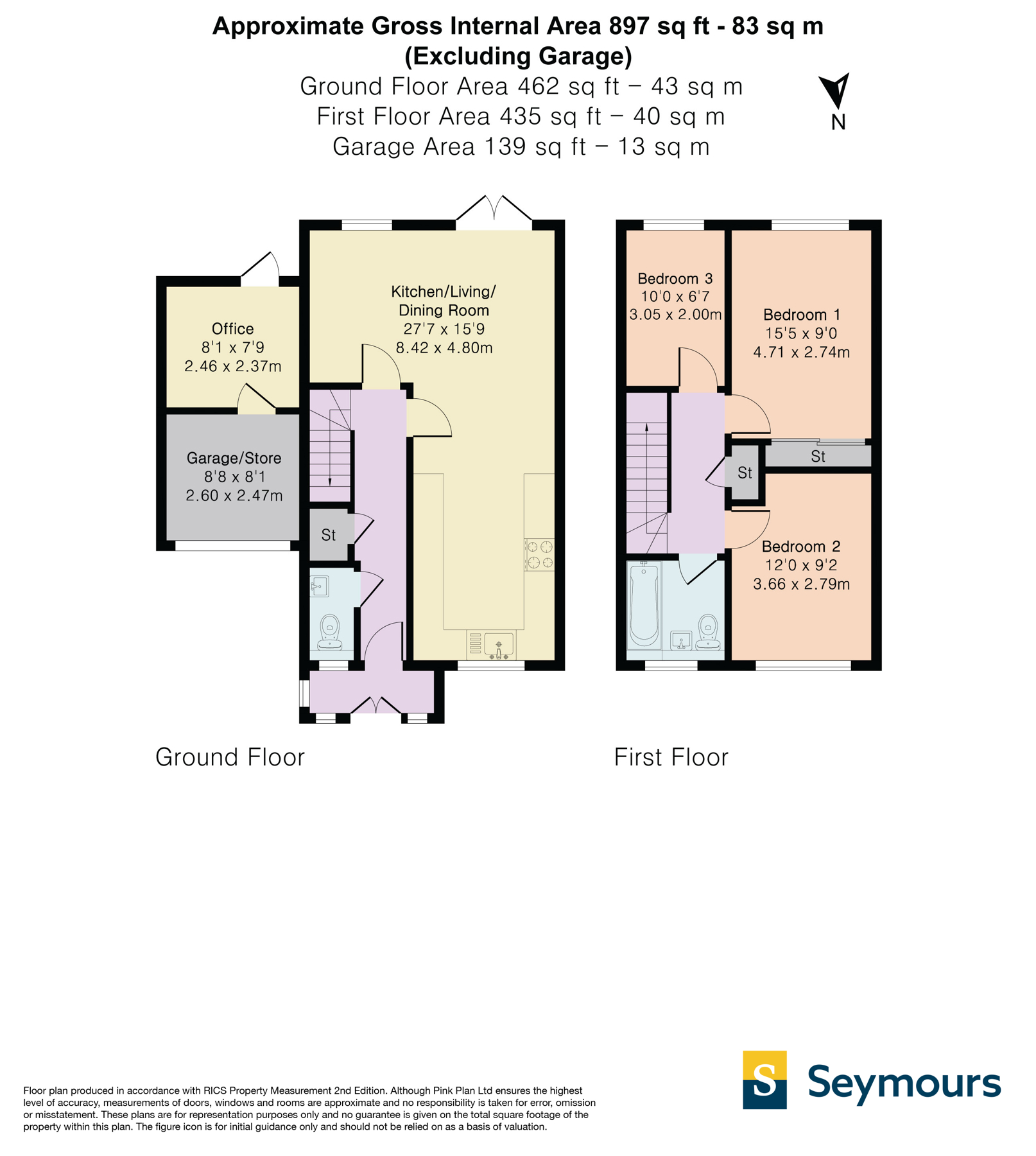 8, High Ridge, Surrey floorplan