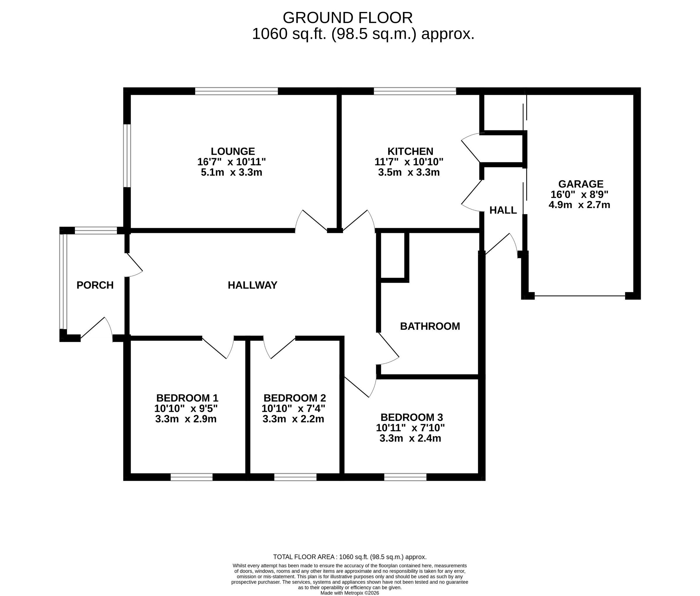 Be Still, Trelake Lane, Tintagel floorplan