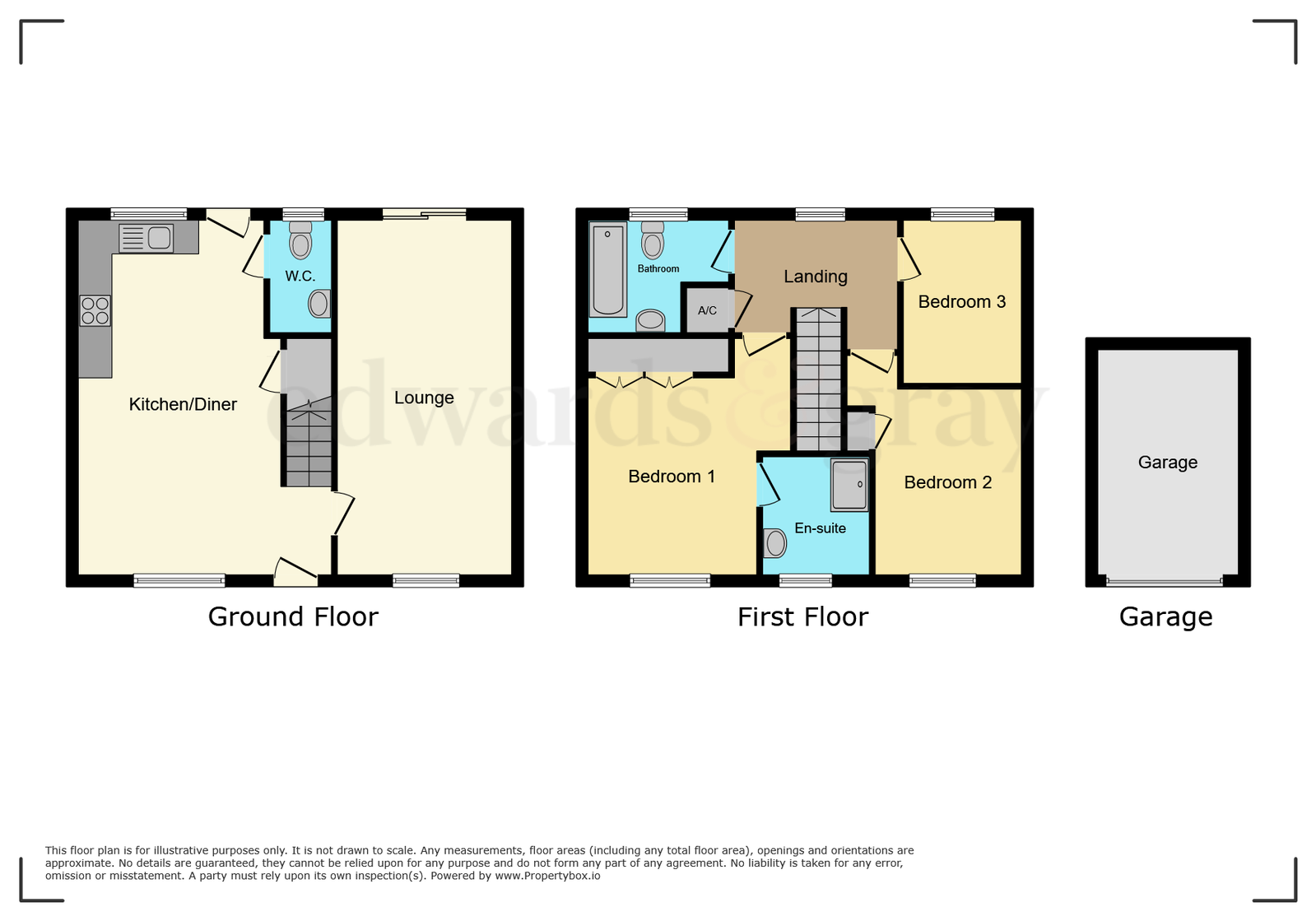 23, Trafalgar Way, Lichfield floorplan