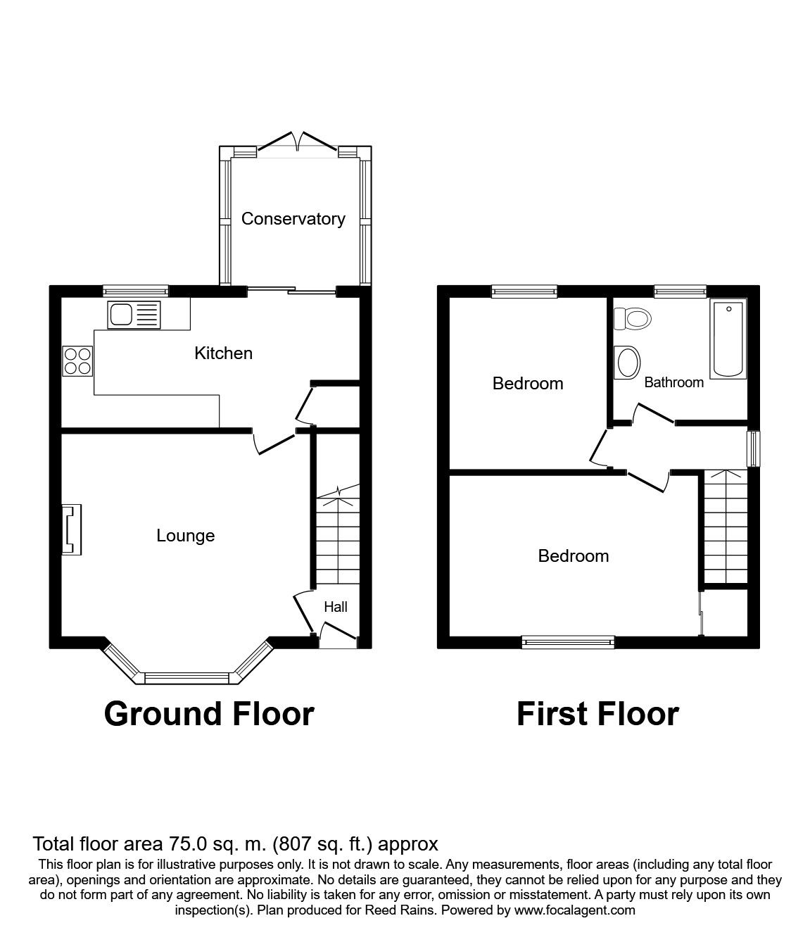 2 Bedrooms Semi-detached house for sale in Mansfield Road, Underwood, Nottingham NG16