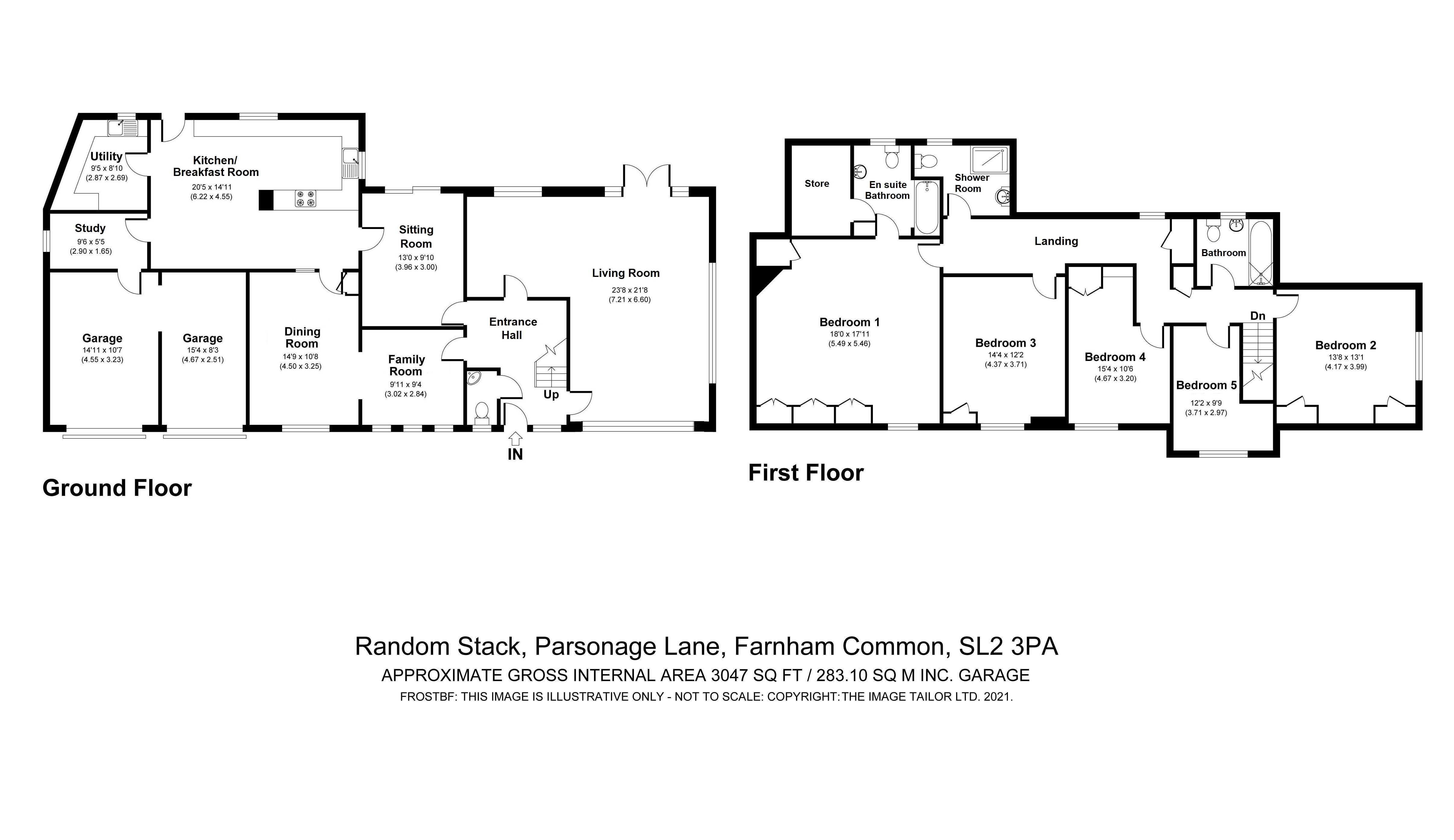 Parsonage Lane, Buckinghamshire floorplan