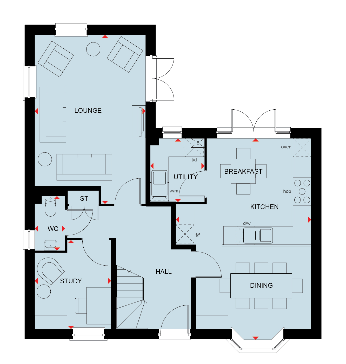 H9205155, Station Road, Hailsham floorplan