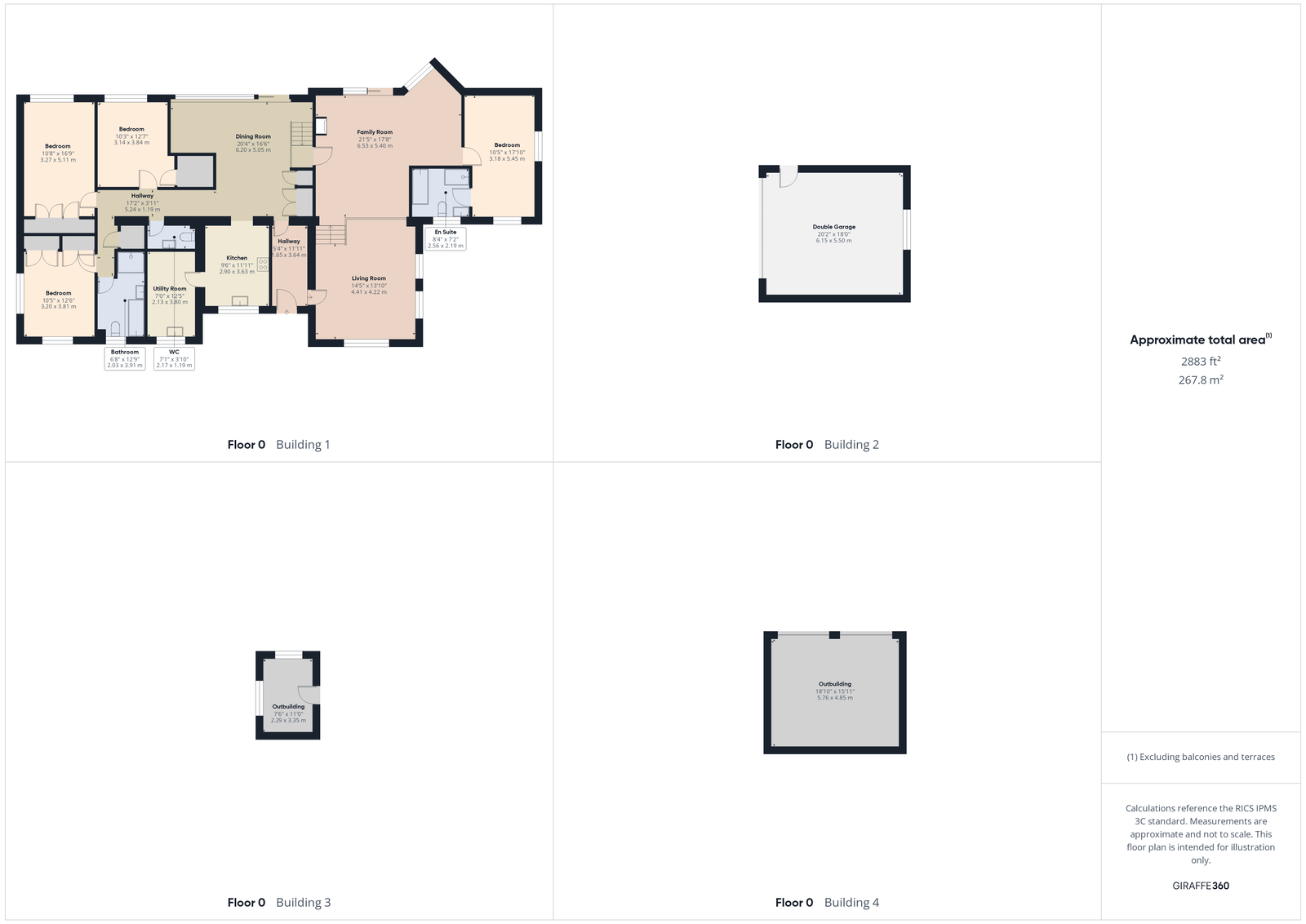 Trehane Bungalow, Liskeard floorplan