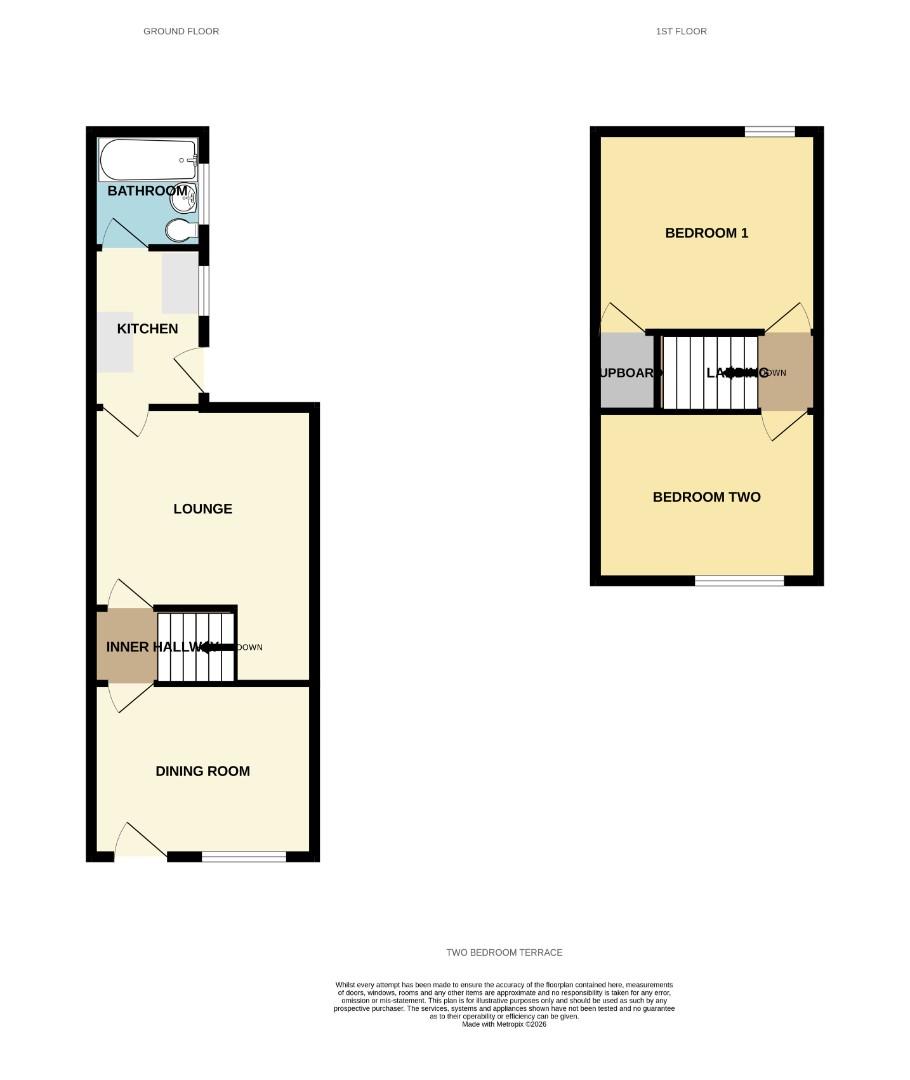 12, East Dudley Street, Winsford floorplan