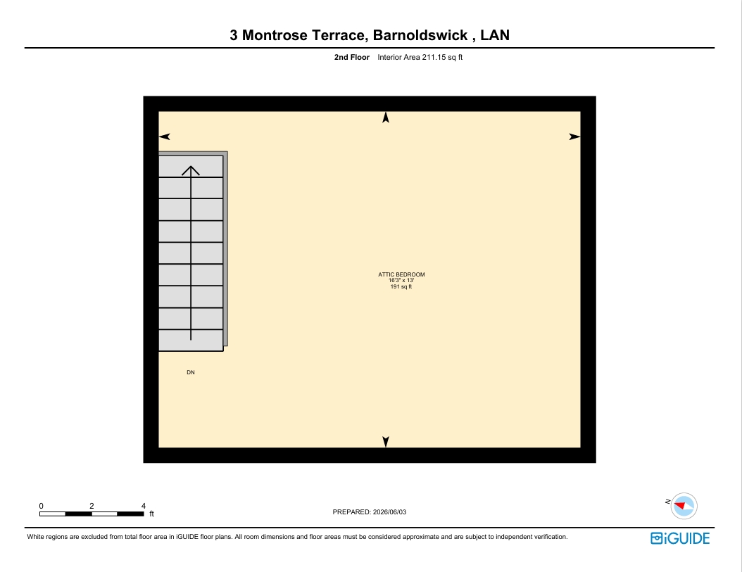 3, Montrose Terrace, Lancashire floorplan