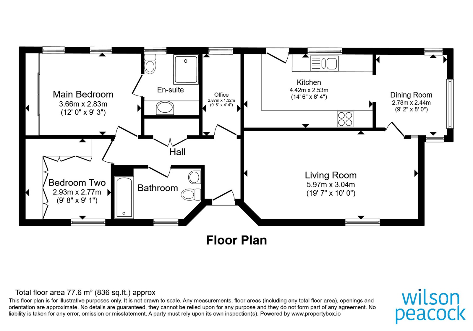 2, Radwell Court, Bedford floorplan