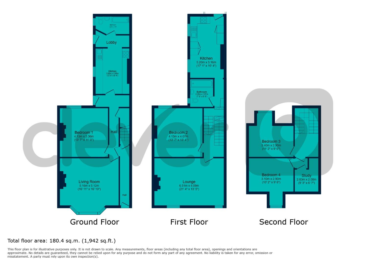 28, Alexandra Road, Plymouth floorplan