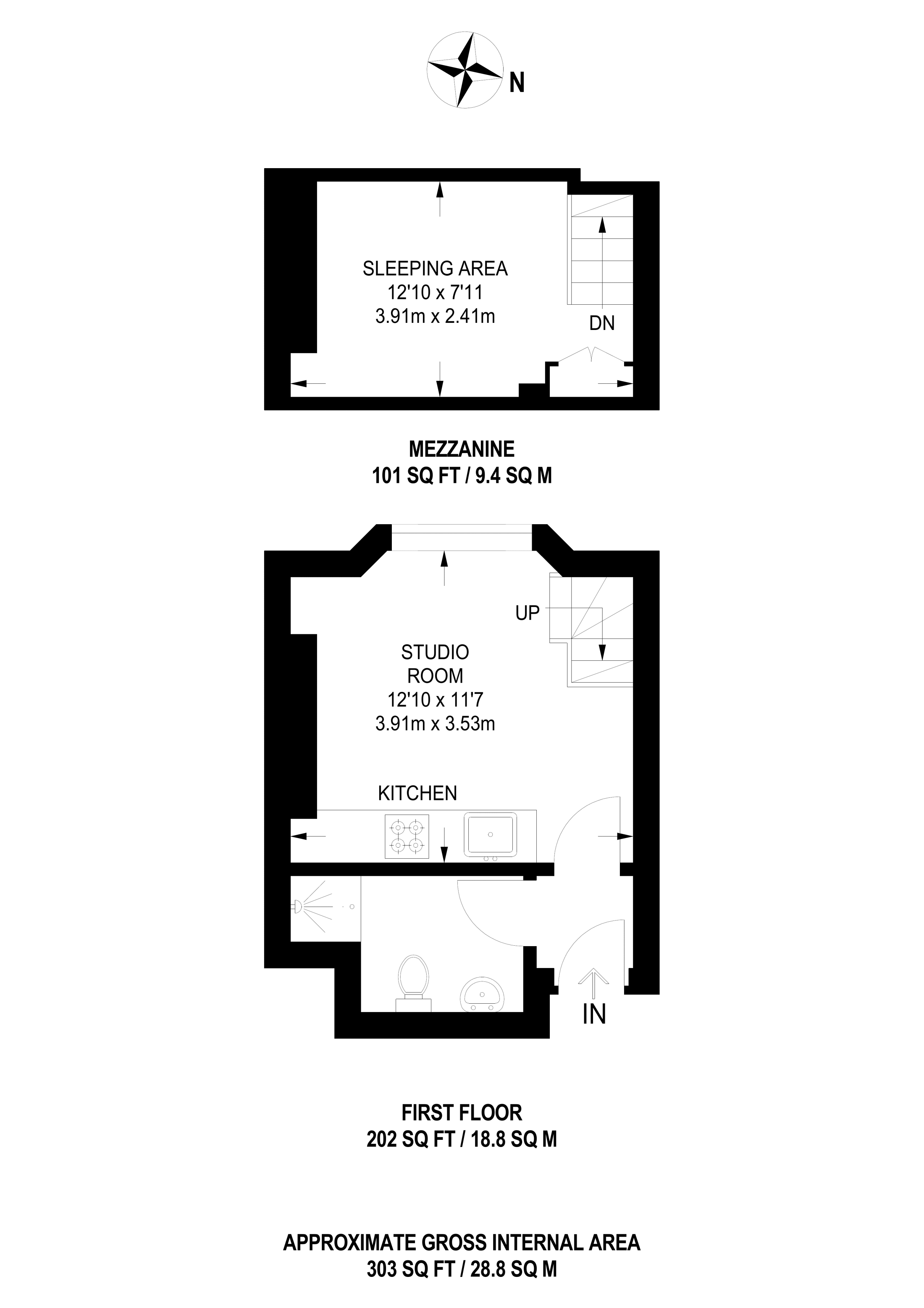 0 Bedrooms Studio to rent in Leinster Gardens, Queensway W2