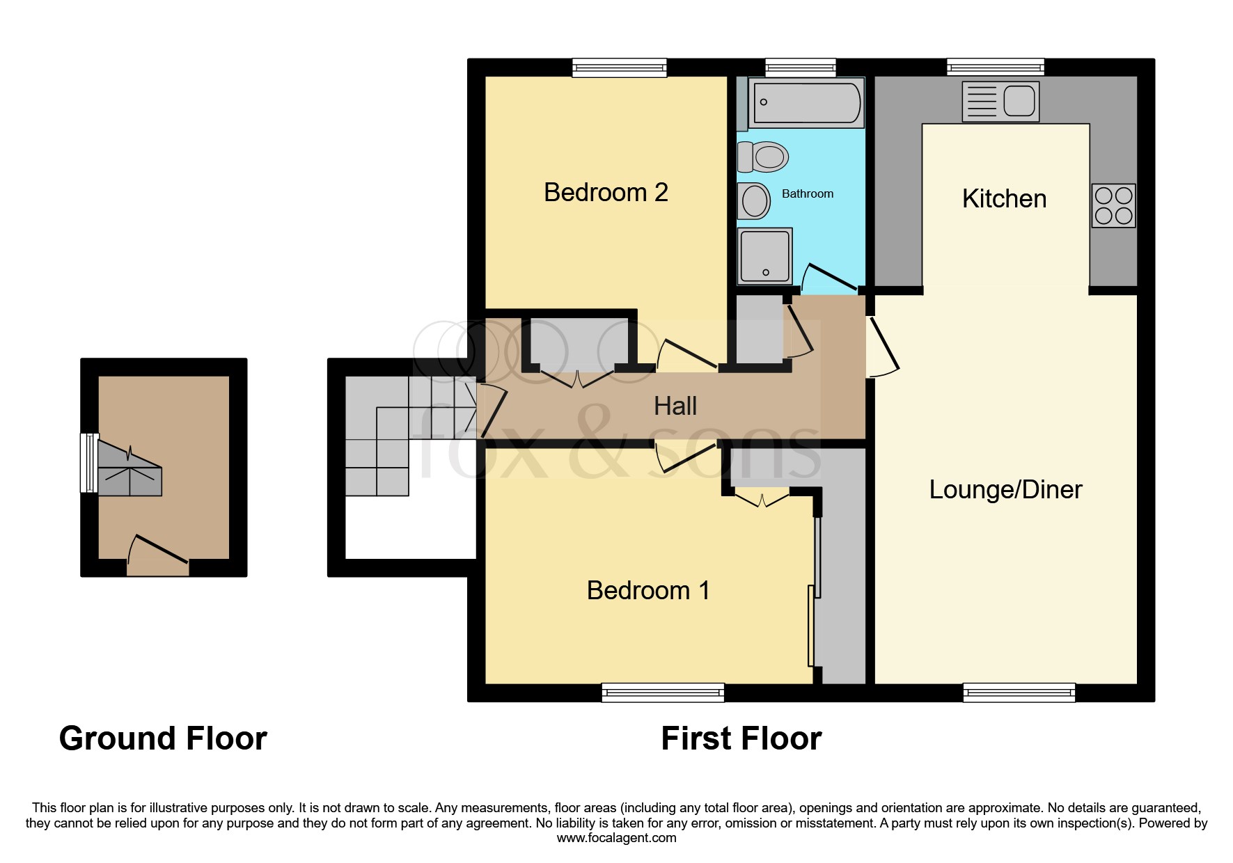 16, Filmer Close, Gosport floorplan