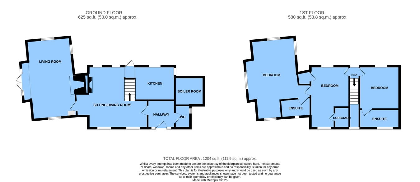 Riverhall Cottage, London Road, Mountfield floorplan