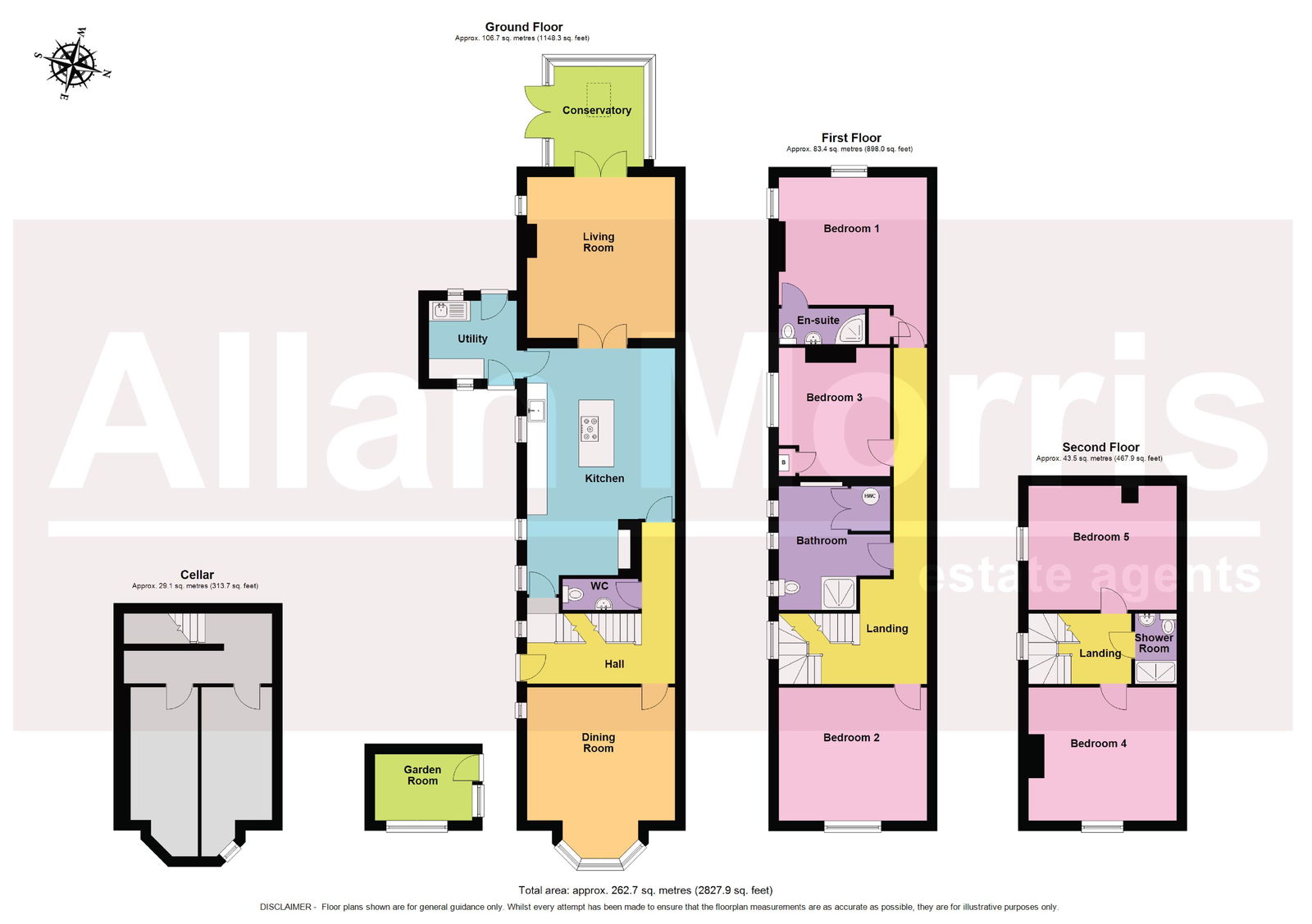 96, Bath Road, Worcester floorplan