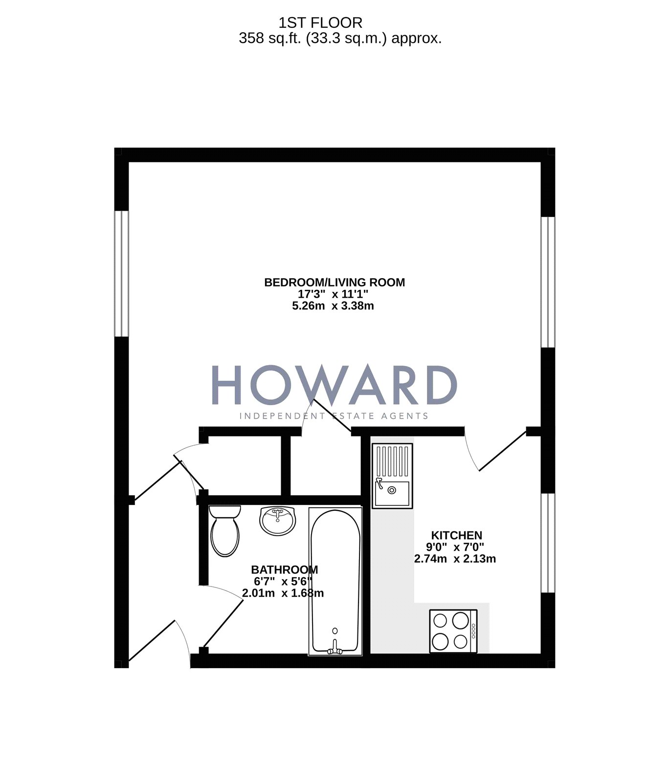 5,, DIGHTON COURT, BRISTOL floorplan