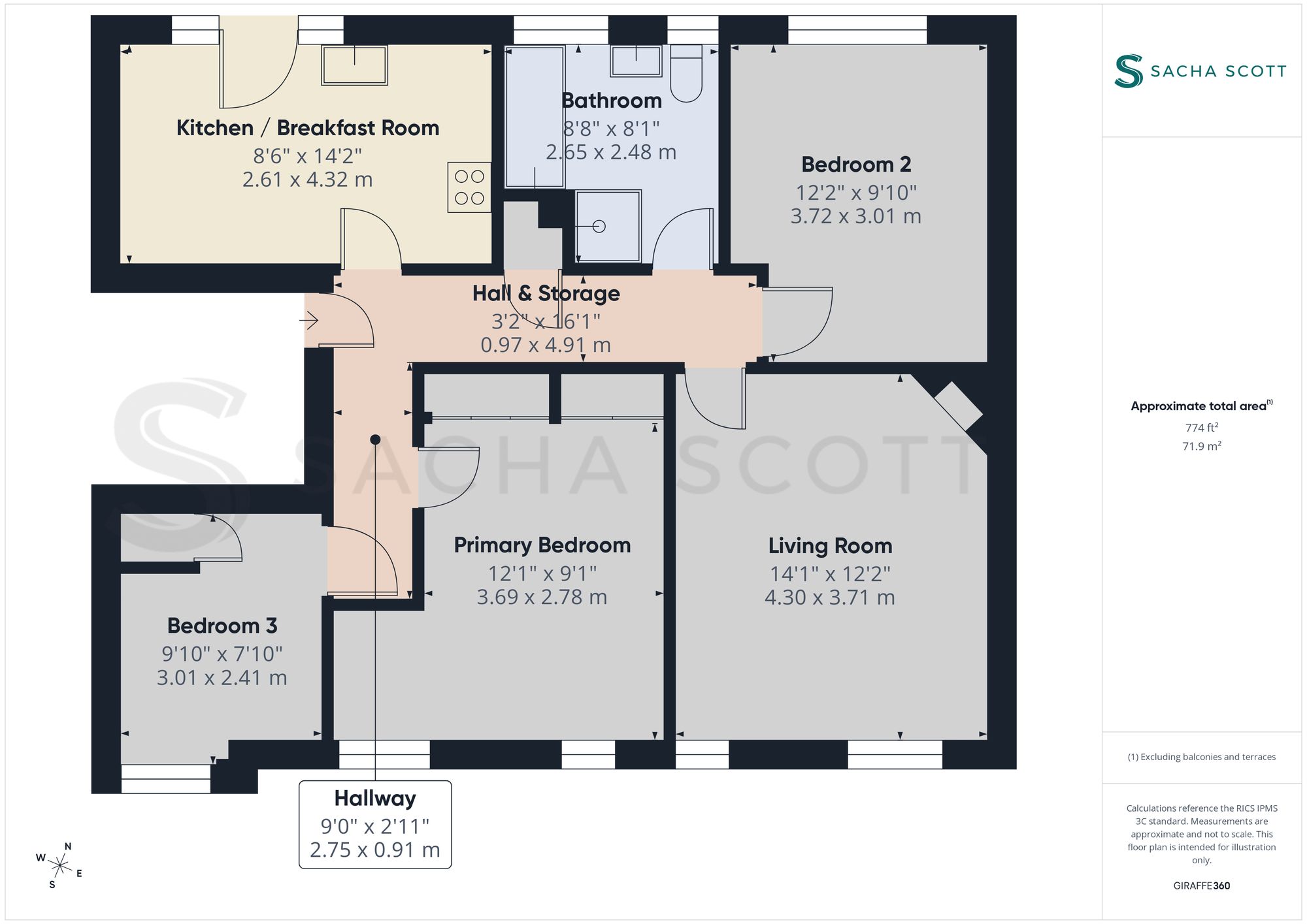 2a The Parade Tattenham Way, Tadworth floorplan