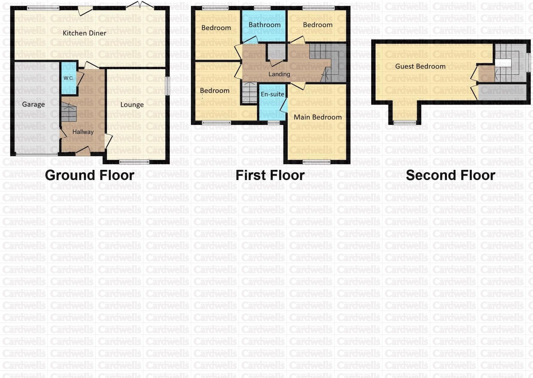 32, Silver Birch Close, Bolton floorplan