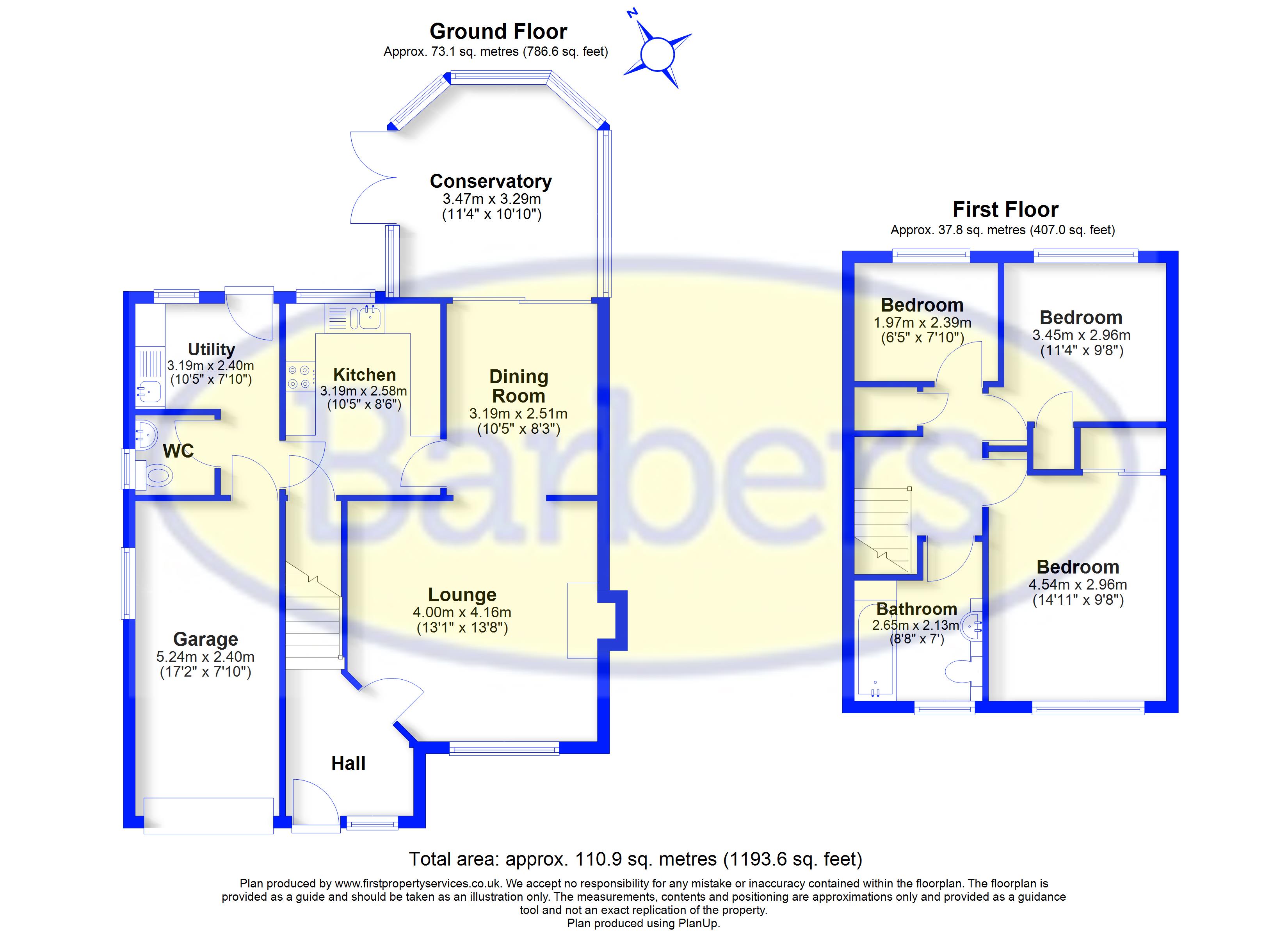 57, Croft Way, Market Drayton floorplan