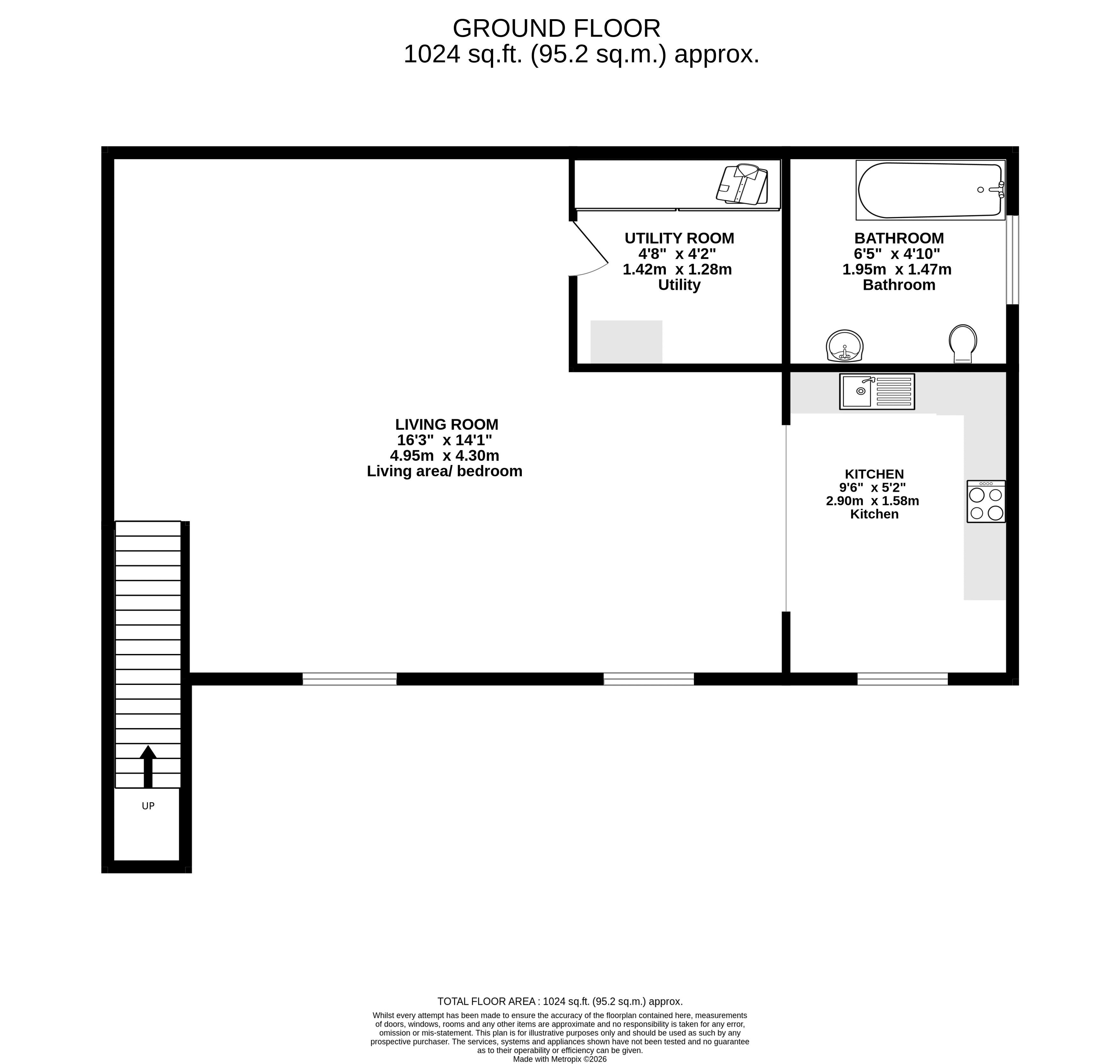 3, Trefoil Close, Waterlooville floorplan