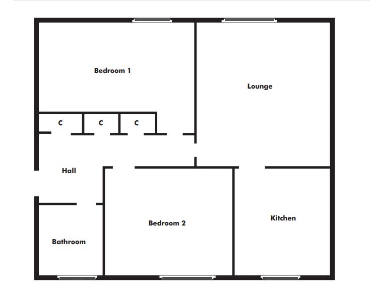 2 Bedrooms Flat for sale in Bellview Court, Renfrew PA4