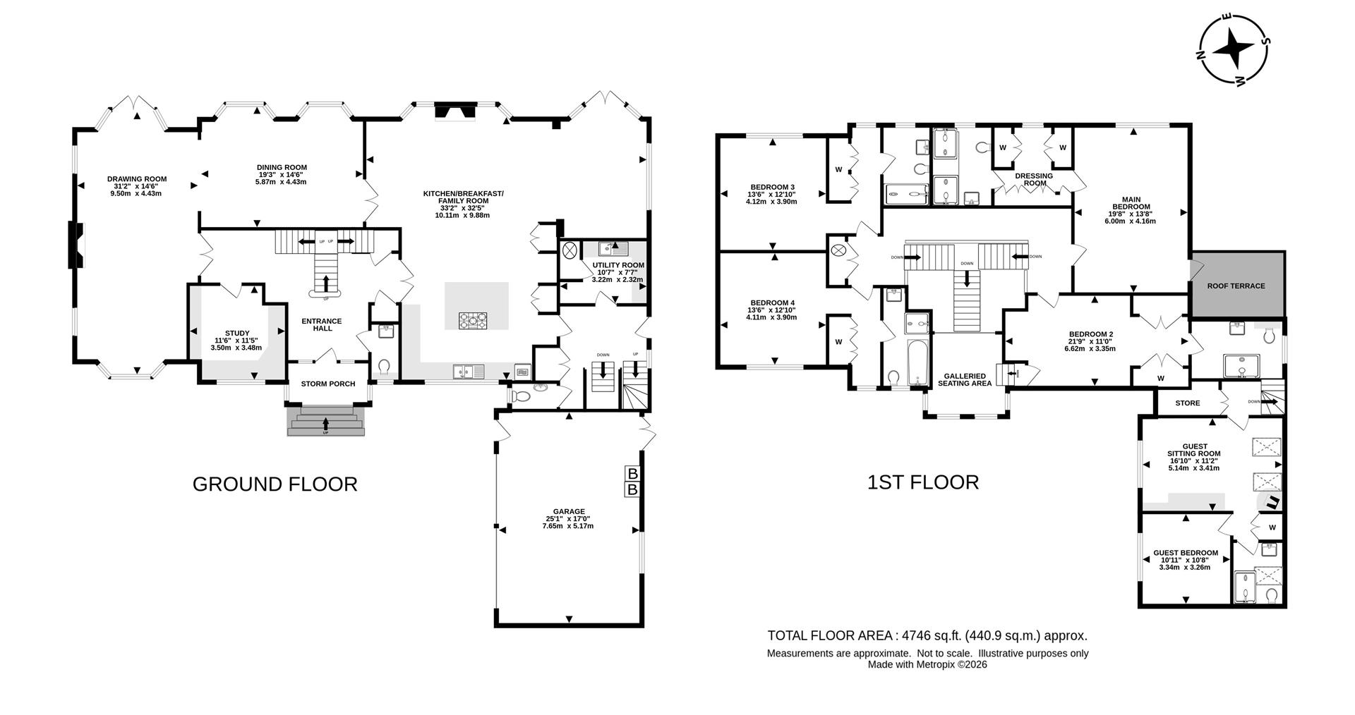 Harbour Lights, Beech Drive, Kingswood floorplan