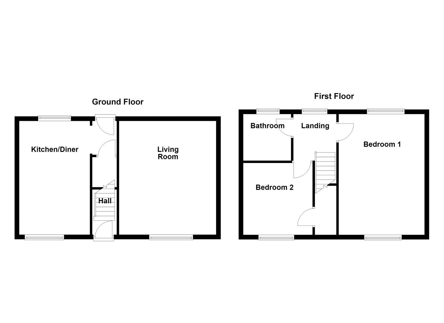 6, Chickenley Lane, Dewsbury floorplan