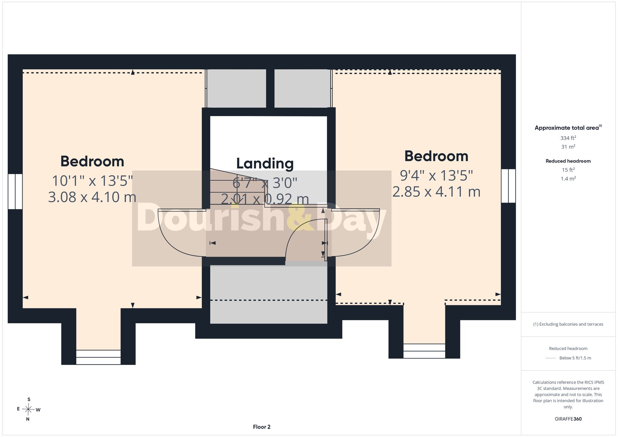 3, Teal Walk, Stafford floorplan