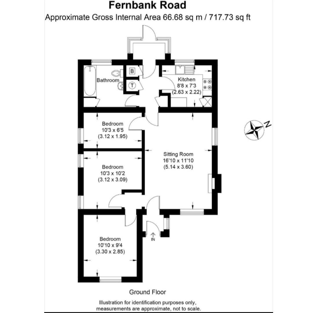 47, Fernbank Road, Ascot floorplan