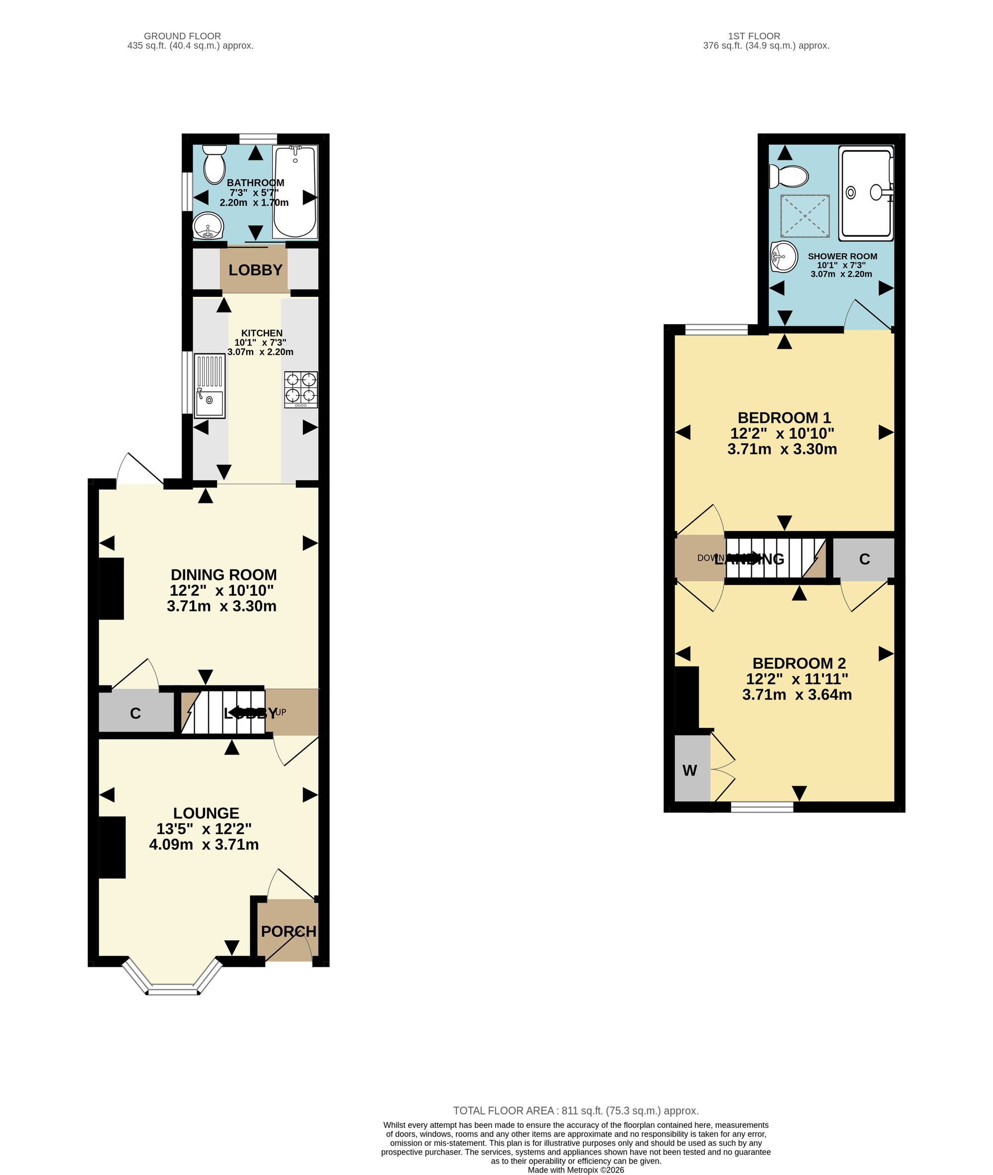 15 Ufton Lane, Sittingbourne floorplan