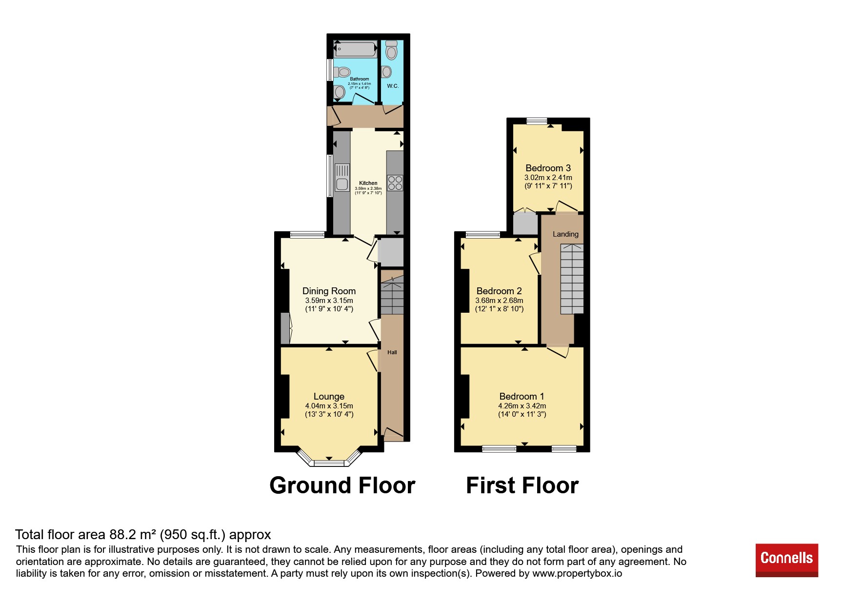 Ranelagh Terrace, Leamington Spa floorplan