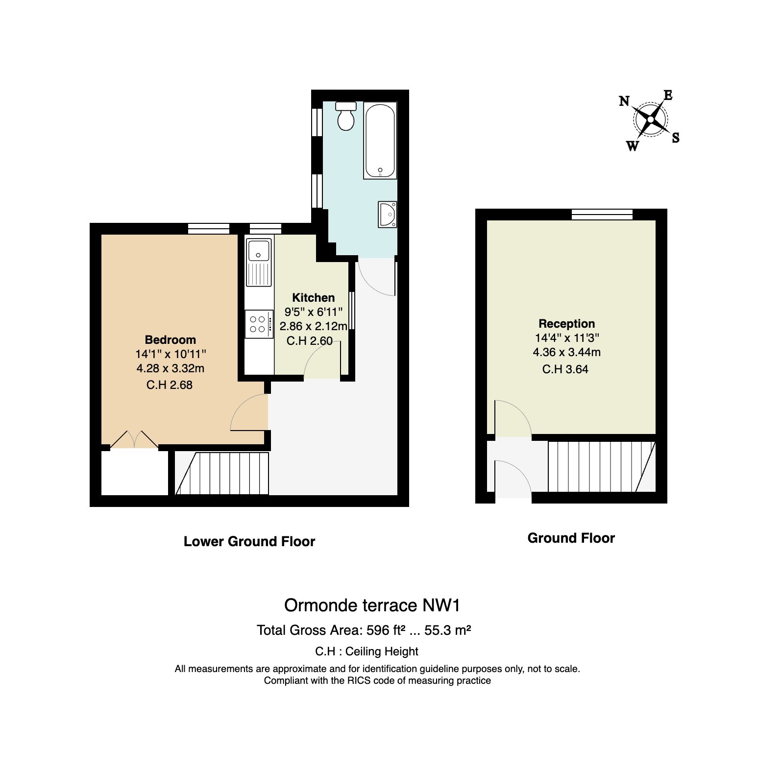 26, Ormonde Terrace, London floorplan