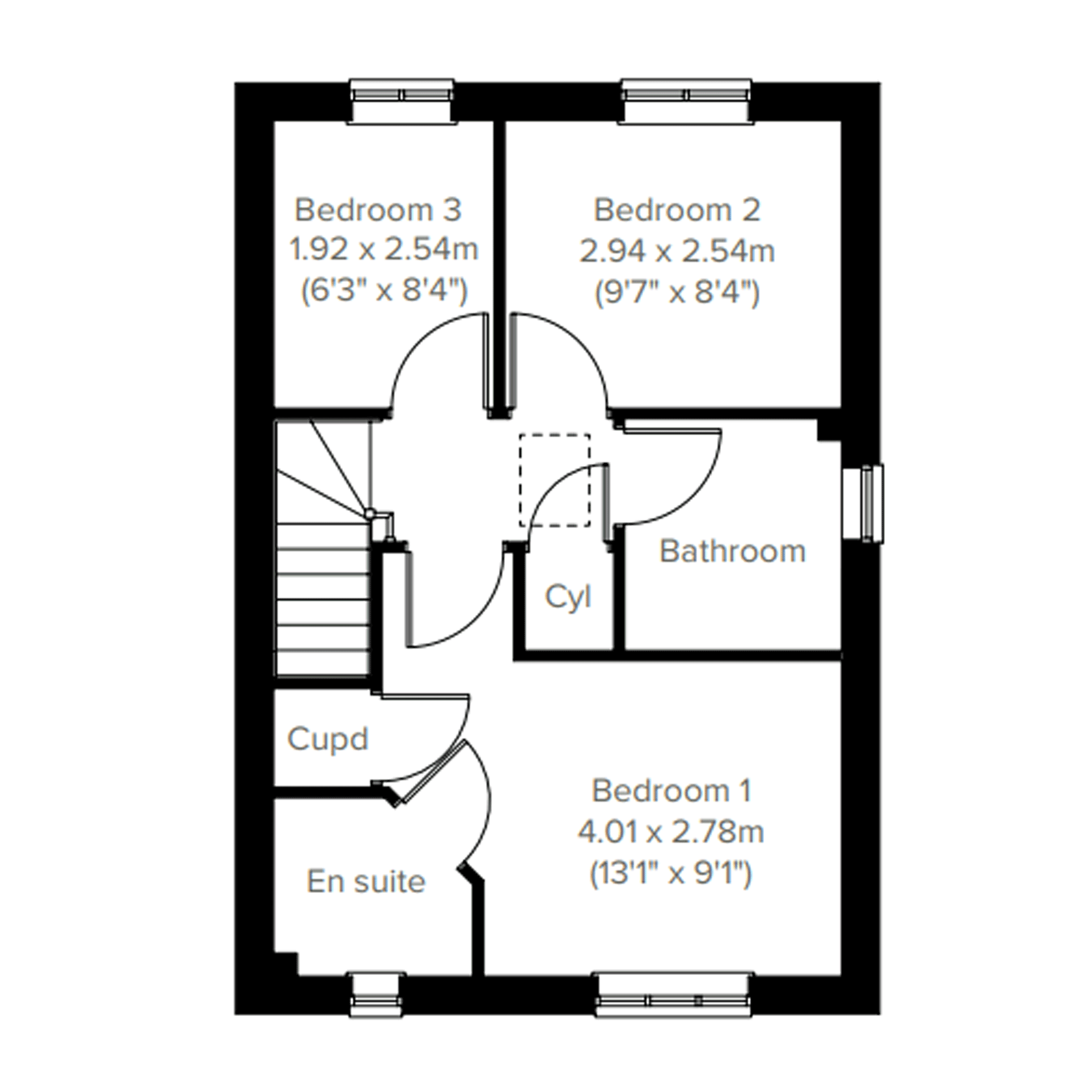 50, Caspian Crescent, Scartho Top, Grimsby floorplan