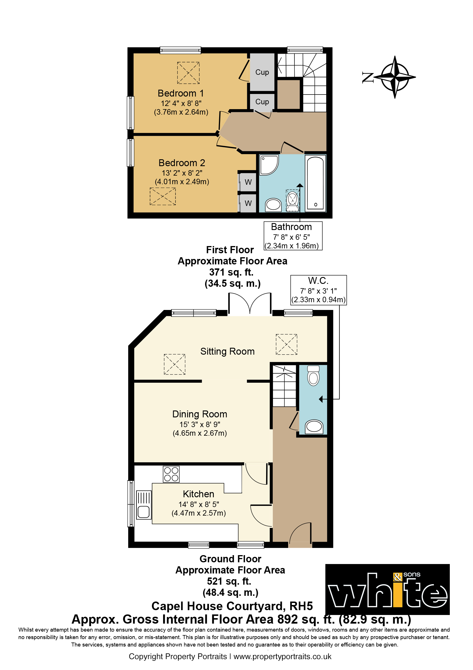 2 Bedrooms Semi-detached house for sale in Capel House Courtyard, 41 The Street, Capel, Dorking, Surrey RH5