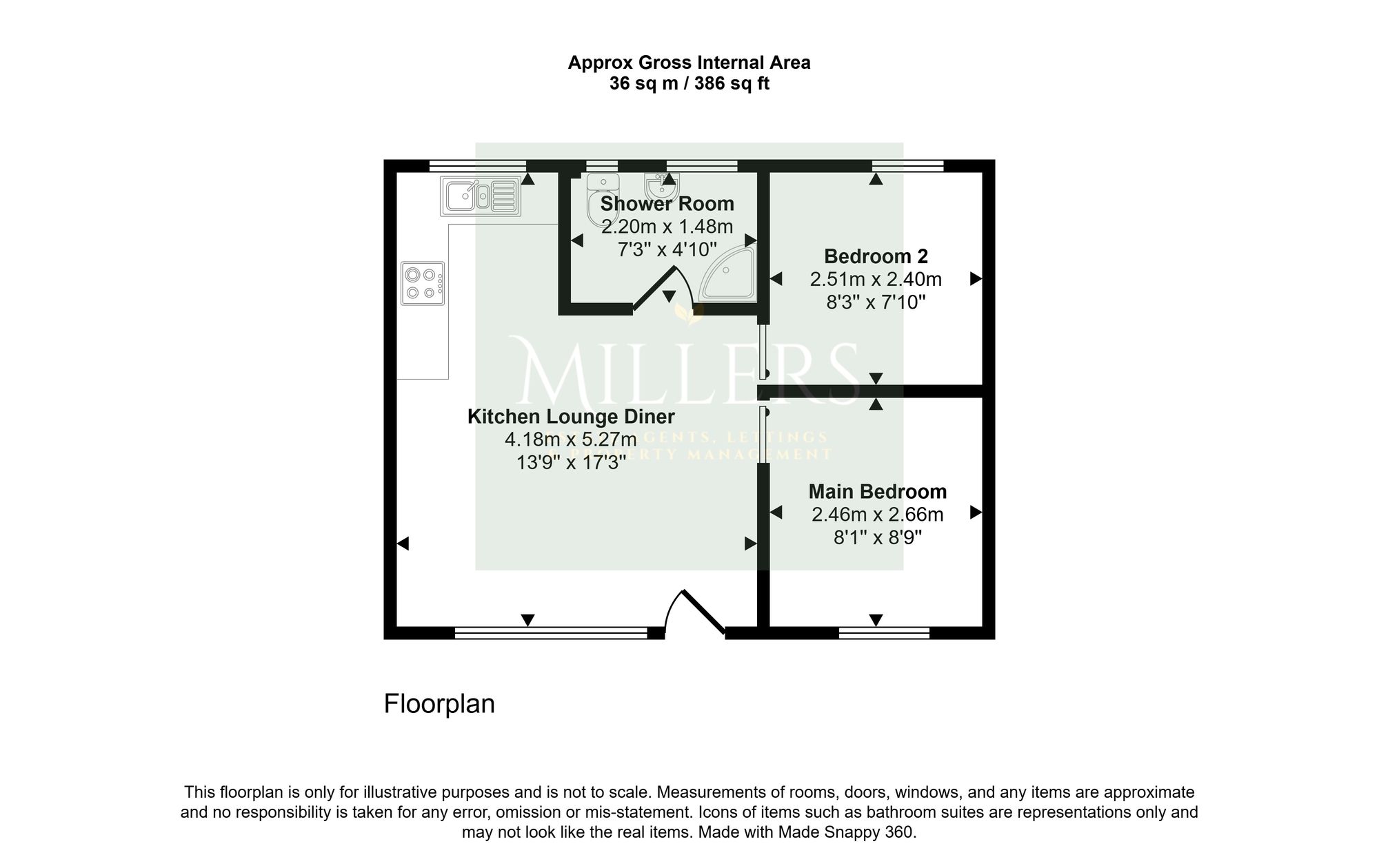Hagston Chalet, The Royal Chalet Park, Mundesley floorplan
