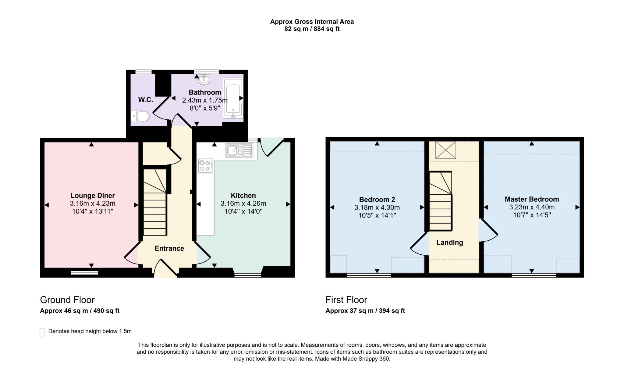 Creel Cottage, King Street, Nairn floorplan