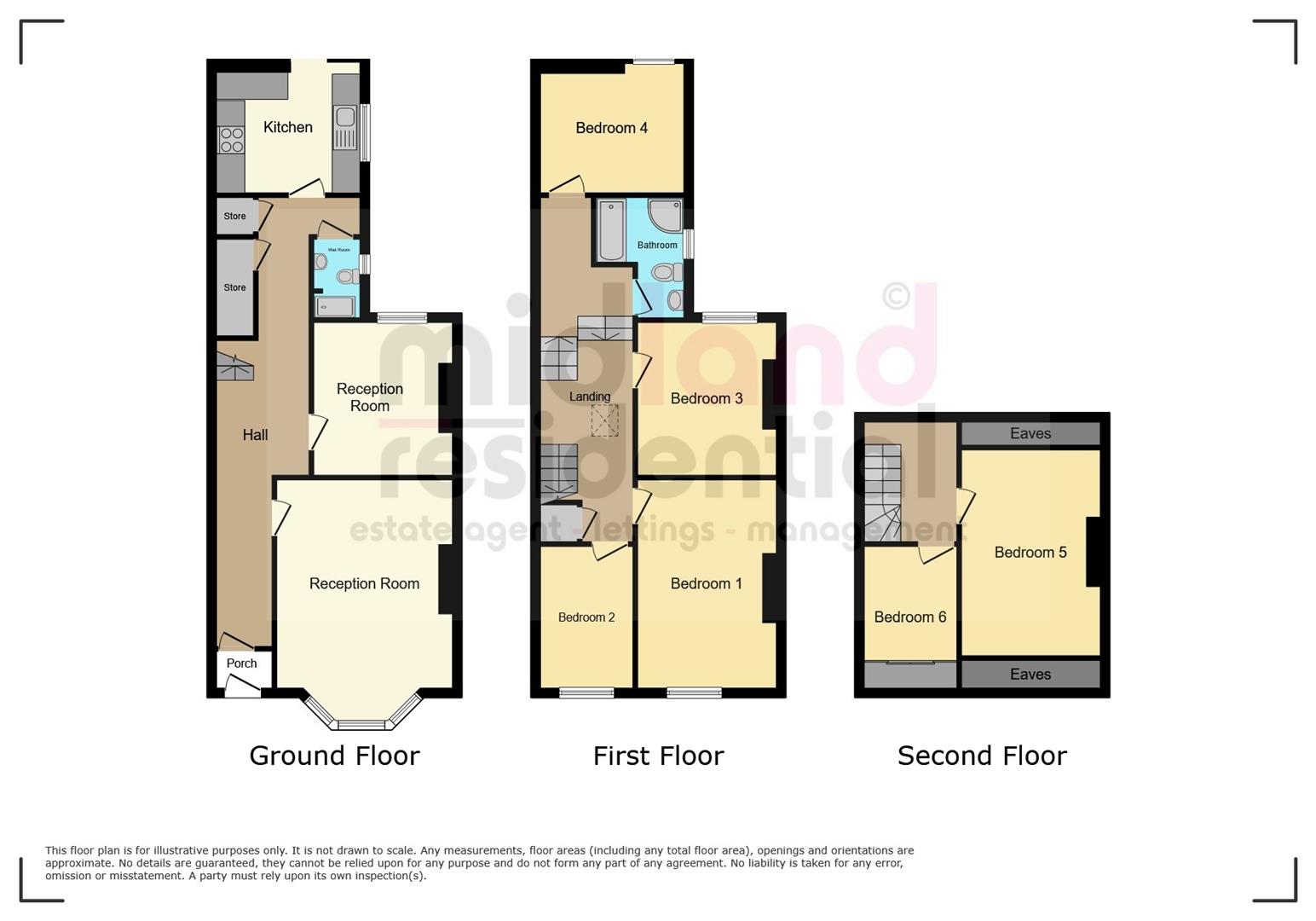 1, Westminster Road, Birmingham floorplan