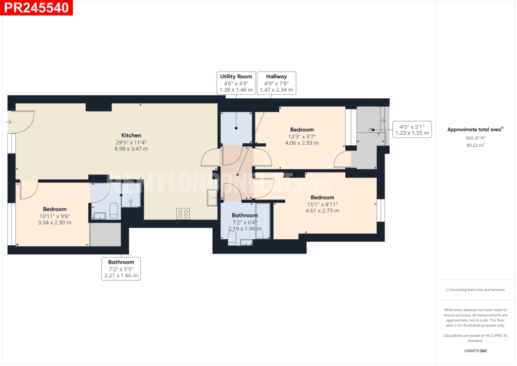 Shirley Street, Canning Town floorplan