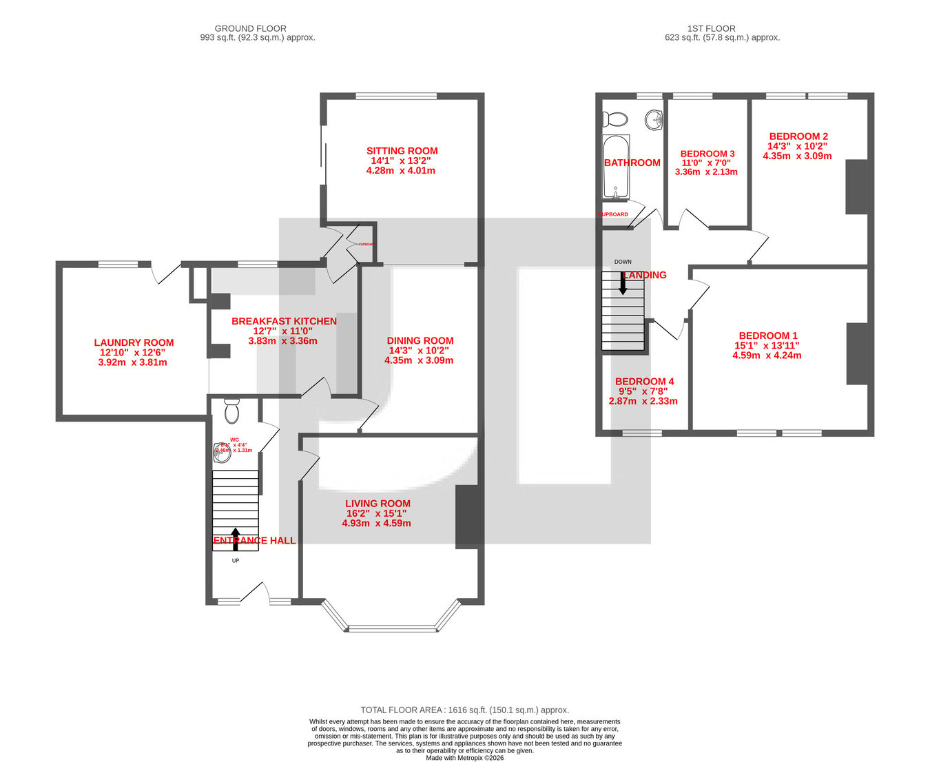 31, Bromley Road, Shipley floorplan