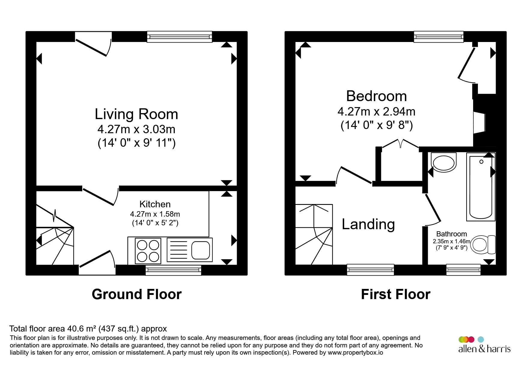5, Little Lane, ABINGDON floorplan