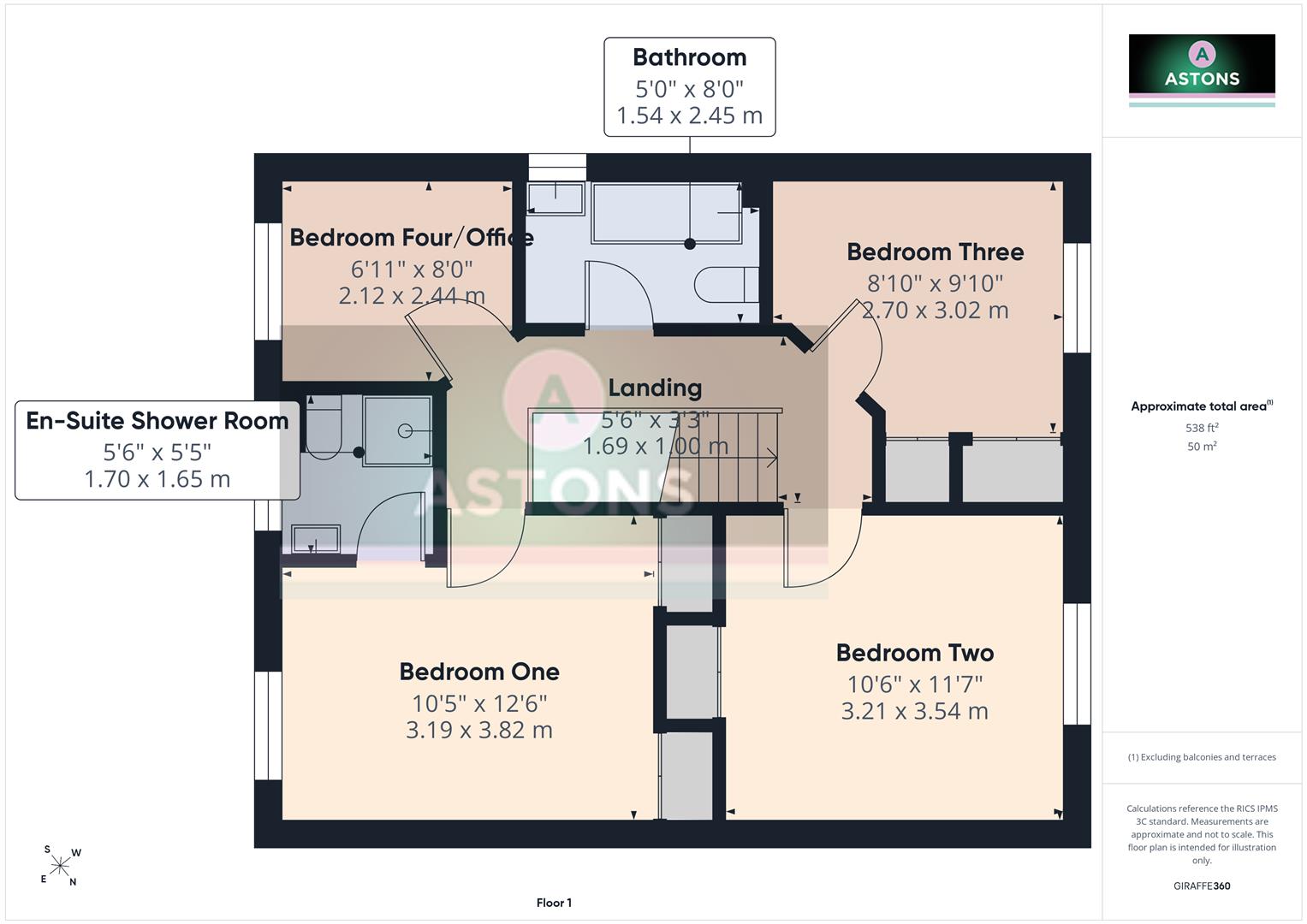 Harper Drive, Crawley floorplan