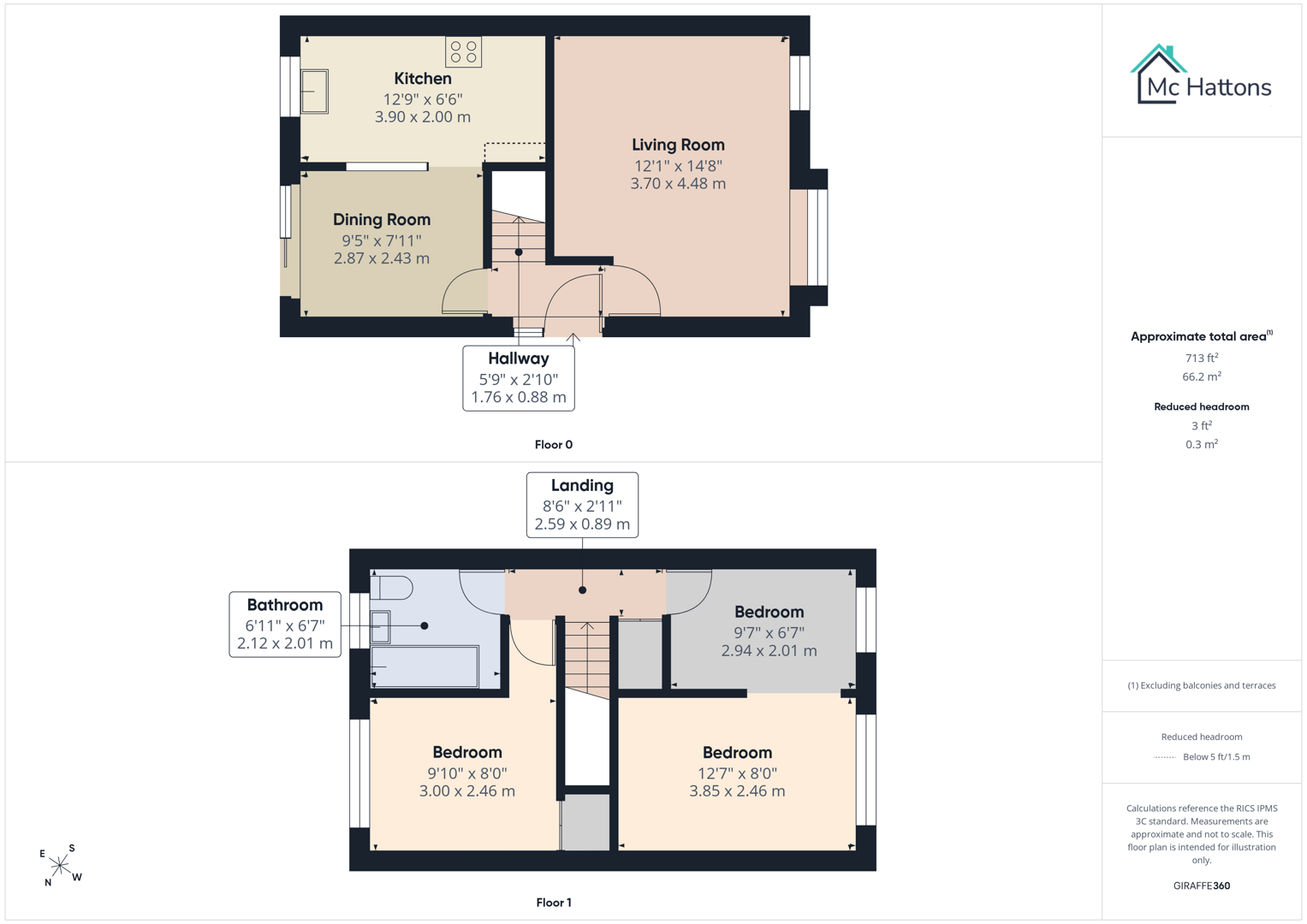 2, The Chase, Bridgend floorplan