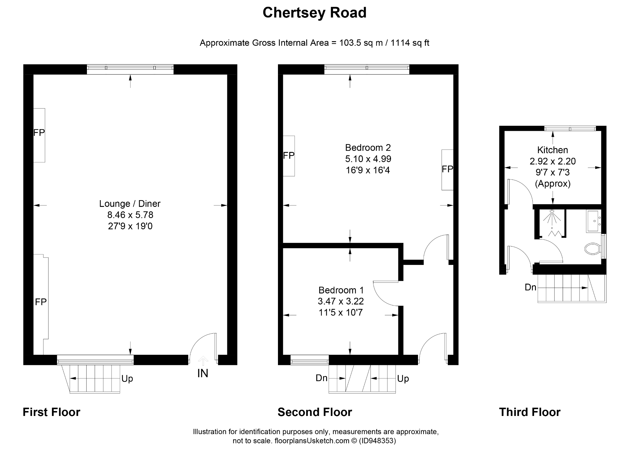Woking floorplan