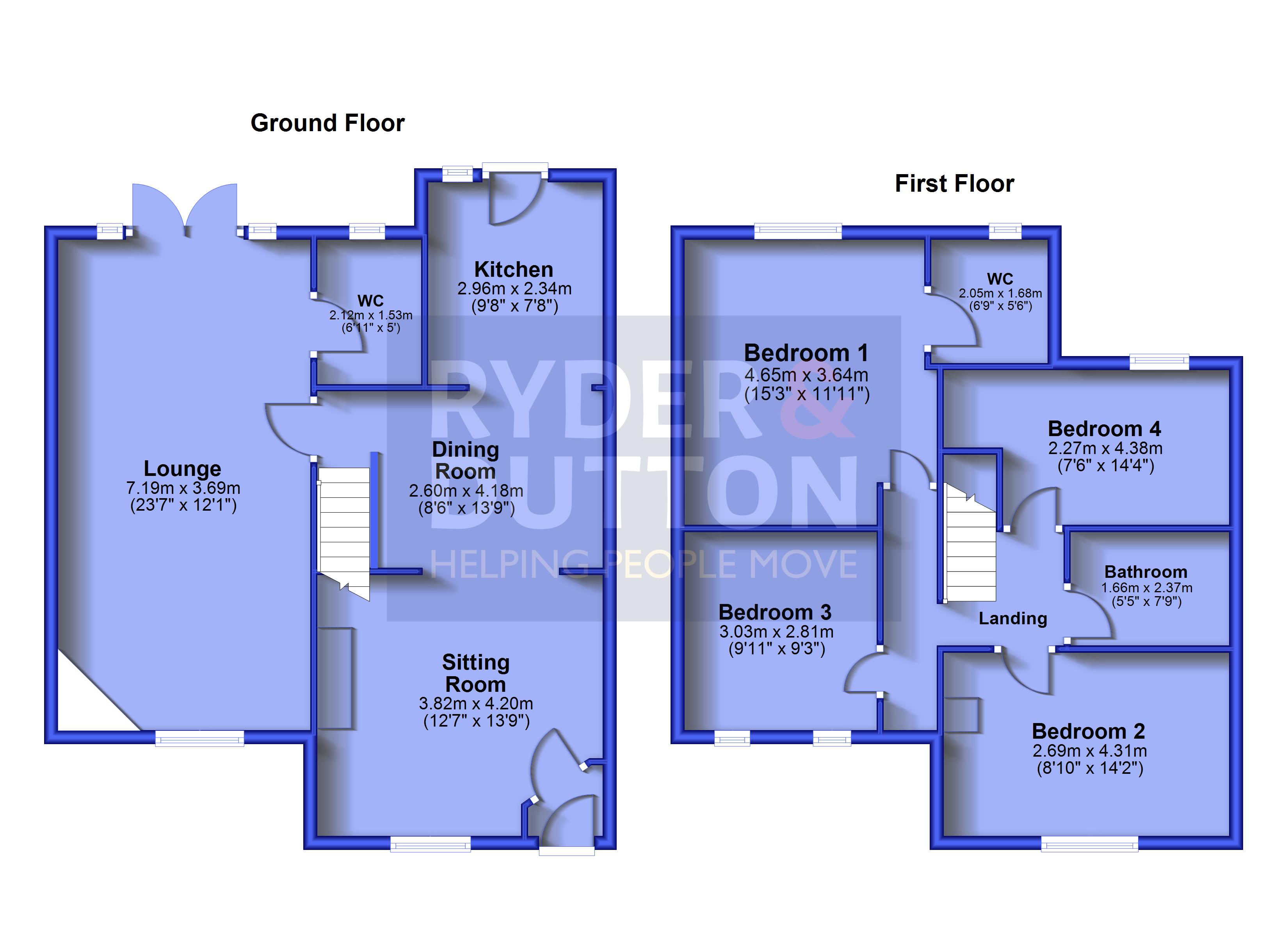 20, Langley Avenue, Manchester floorplan