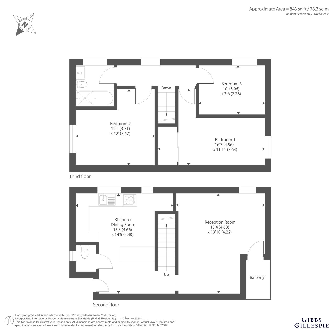 Radcliffe Way, Northolt floorplan