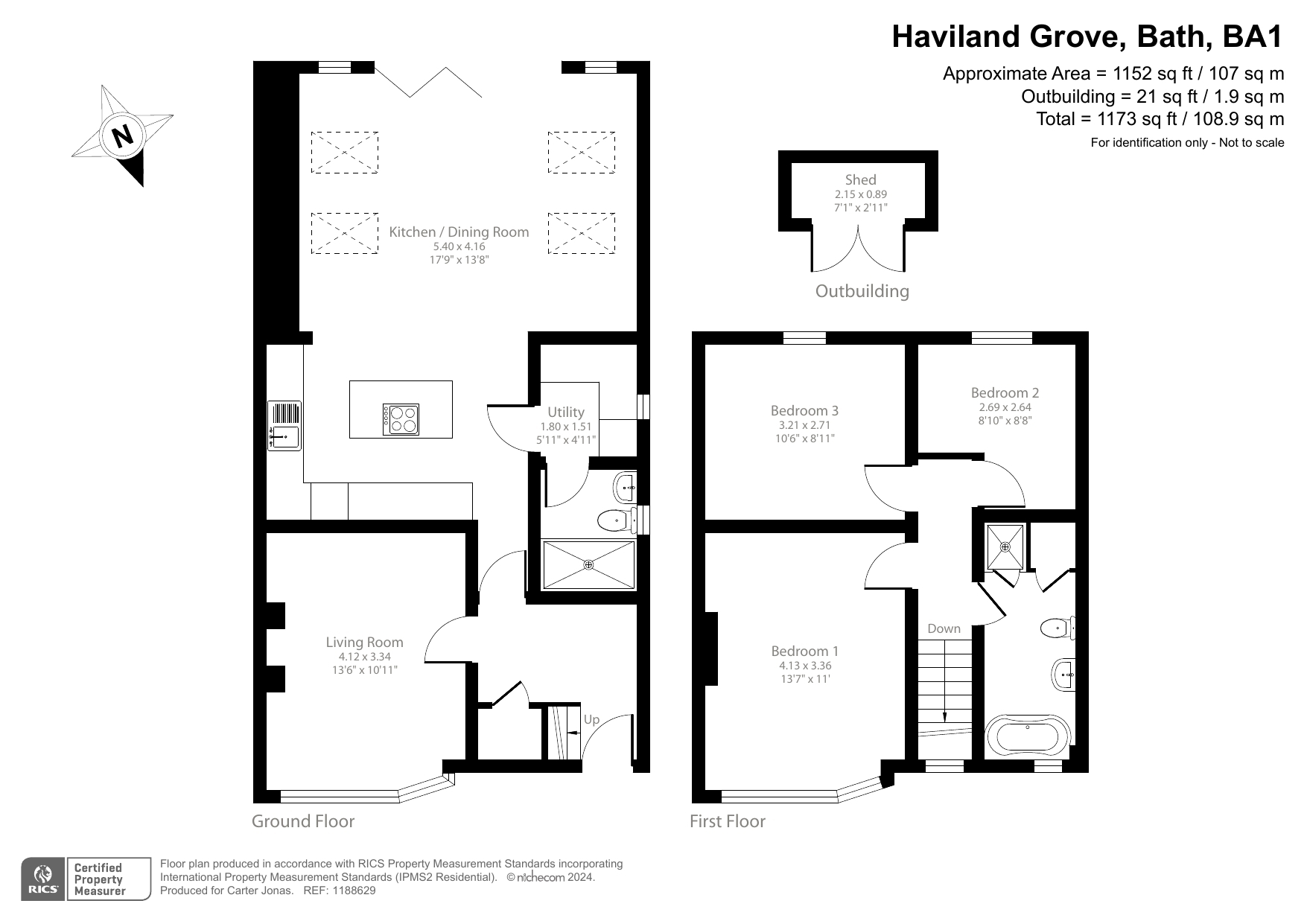 8, Haviland Grove, Somerset floorplan