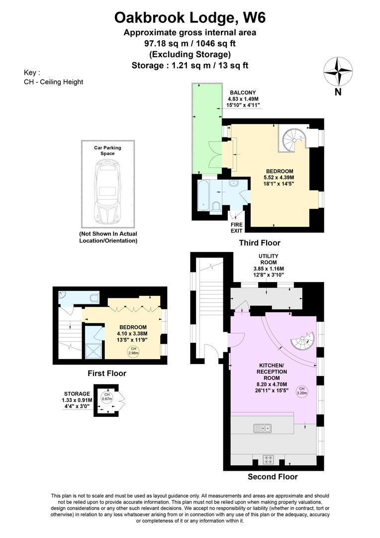 Flat 7, Oakbrook Lodge, London floorplan