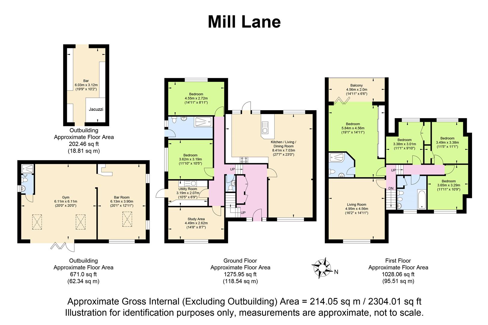 Bramble Cottage, Mill Lane, Worthing floorplan
