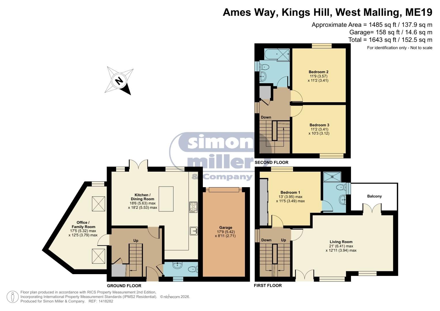 29, Ames Way, West Malling floorplan