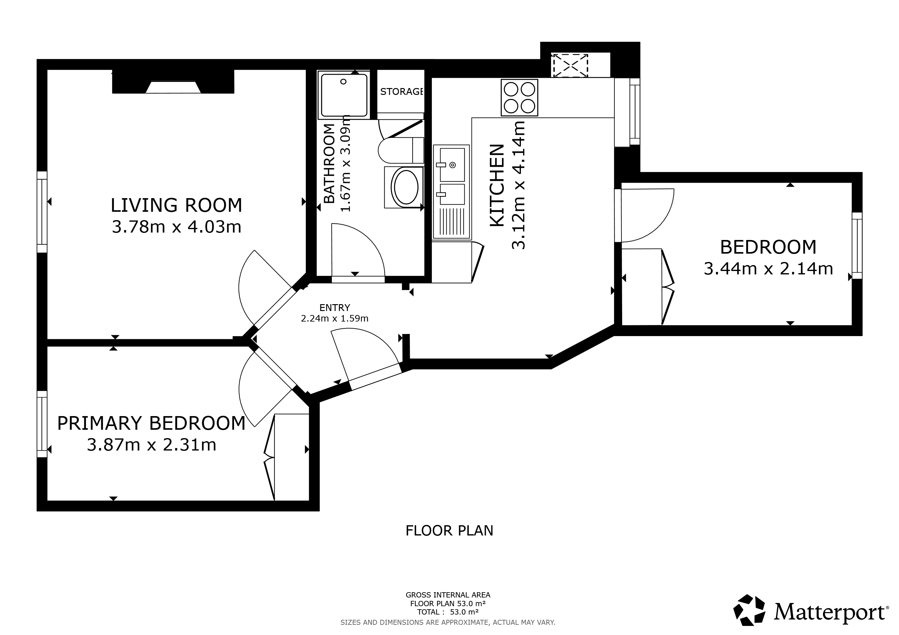 16, Summerfield Terrace Flat F, Aberdeen, Aberdeen floorplan