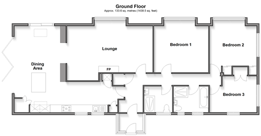 St. Raphaels Buxted, Uckfield floorplan