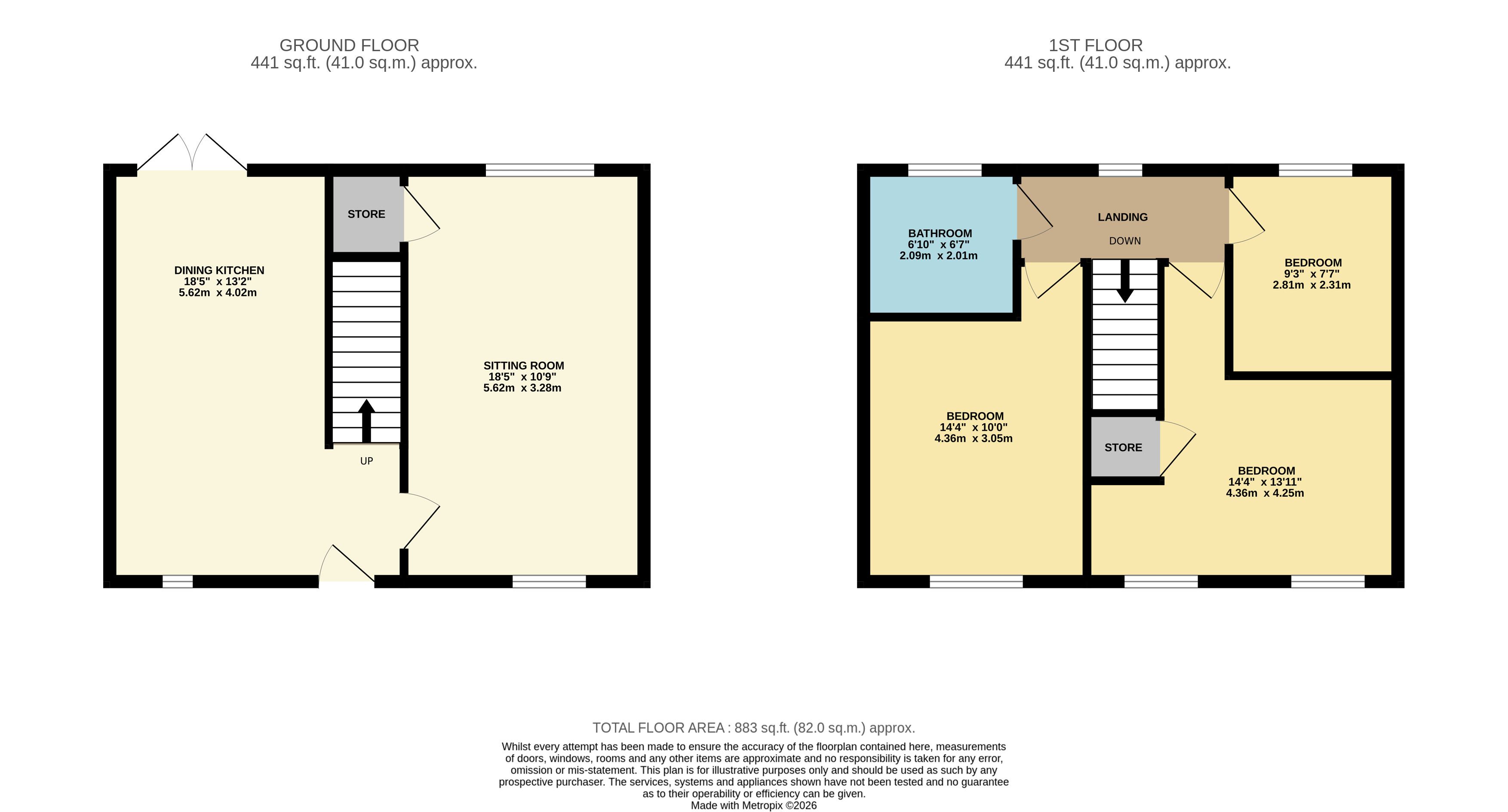 7, Hannah Bowman Way, Youlgrave floorplan