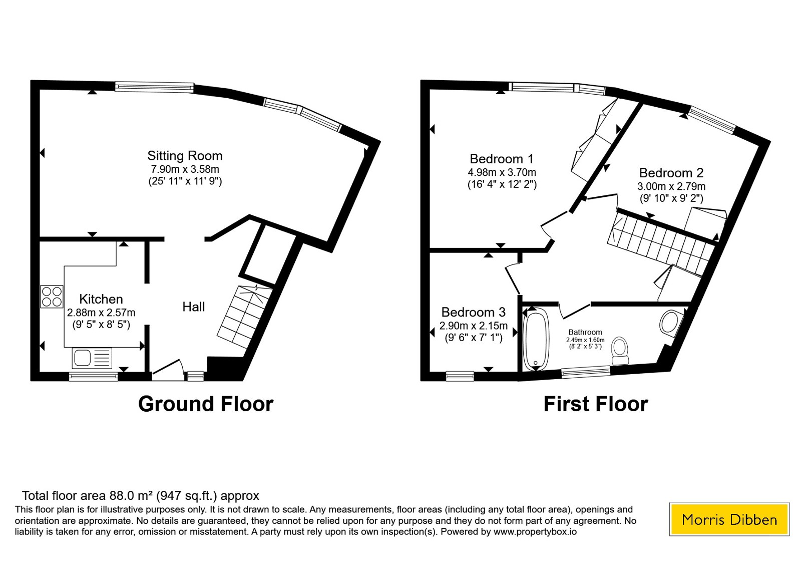 Flat 10, Bembridge House,, Bembridge Drive, Hampshire floorplan