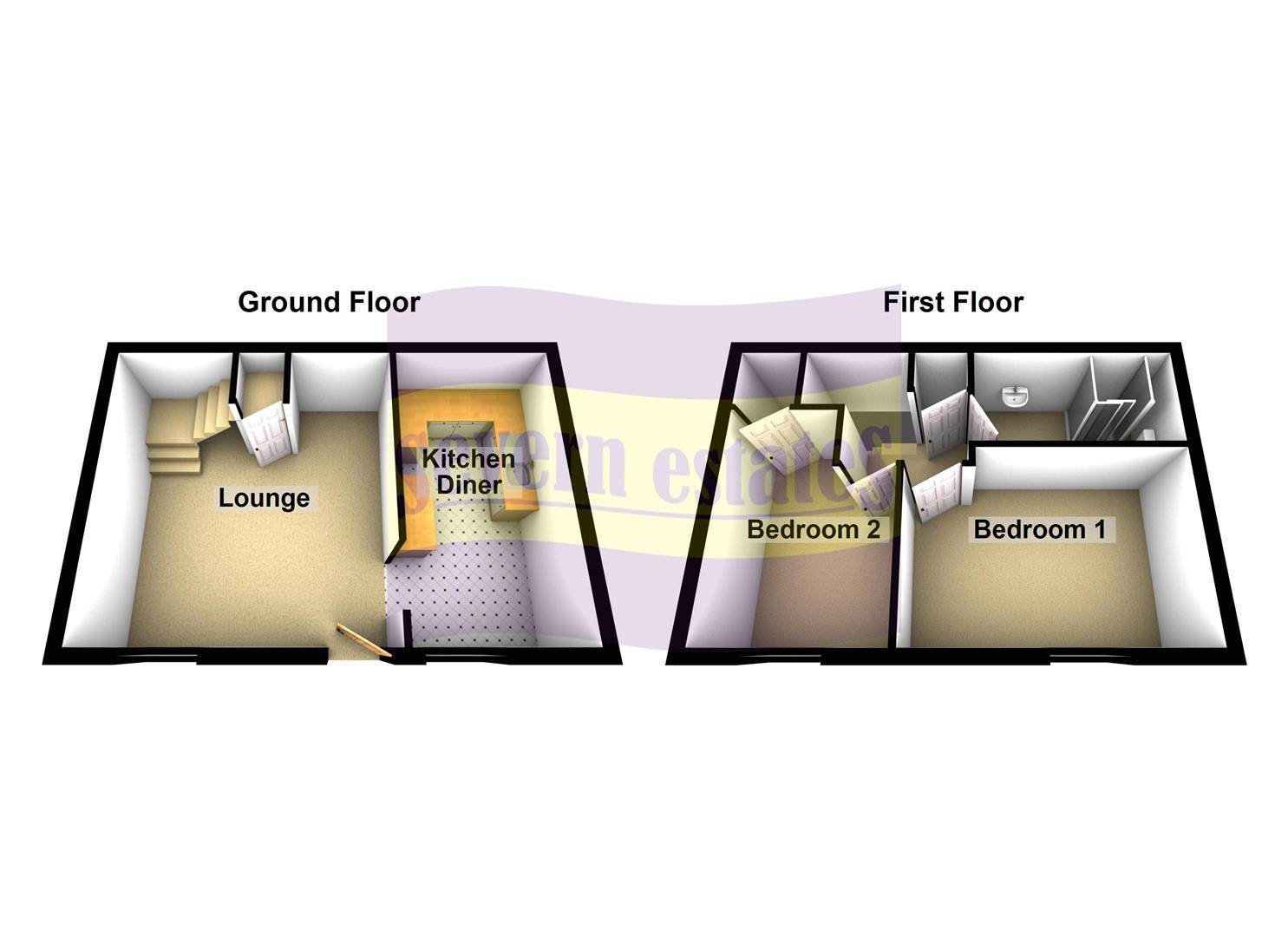 3 Severn Mews, High Street, Stourport-On-Severn floorplan